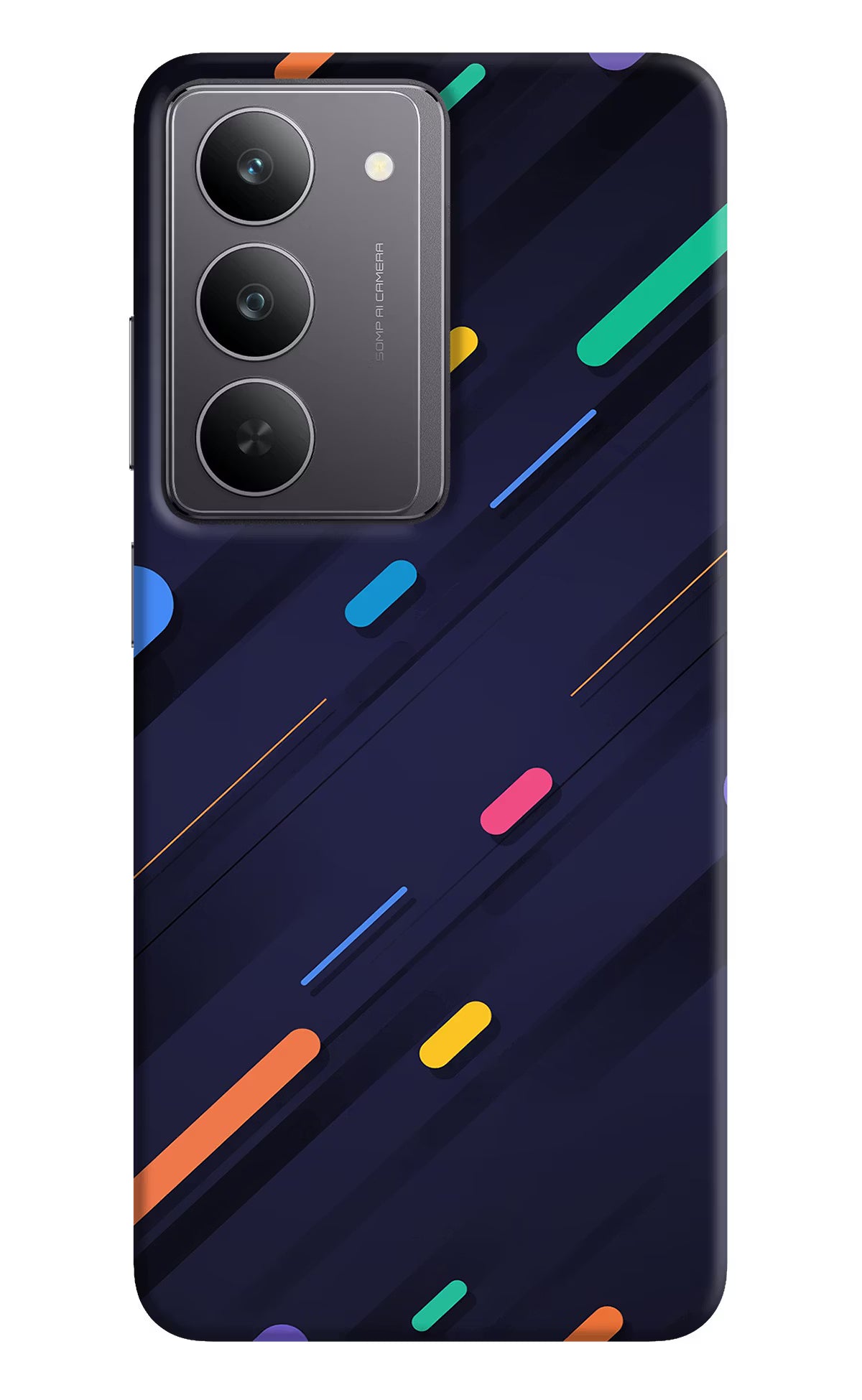 Abstract Design Realme 14x 5G Hard Case Back Cover by Casekaro