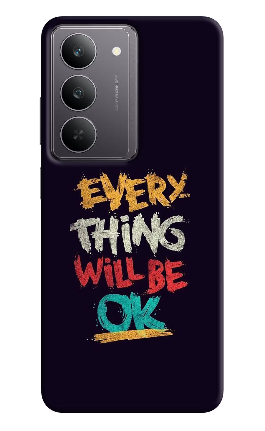 Everything Will Be Ok Realme 14x 5G Back Cover, Hard case