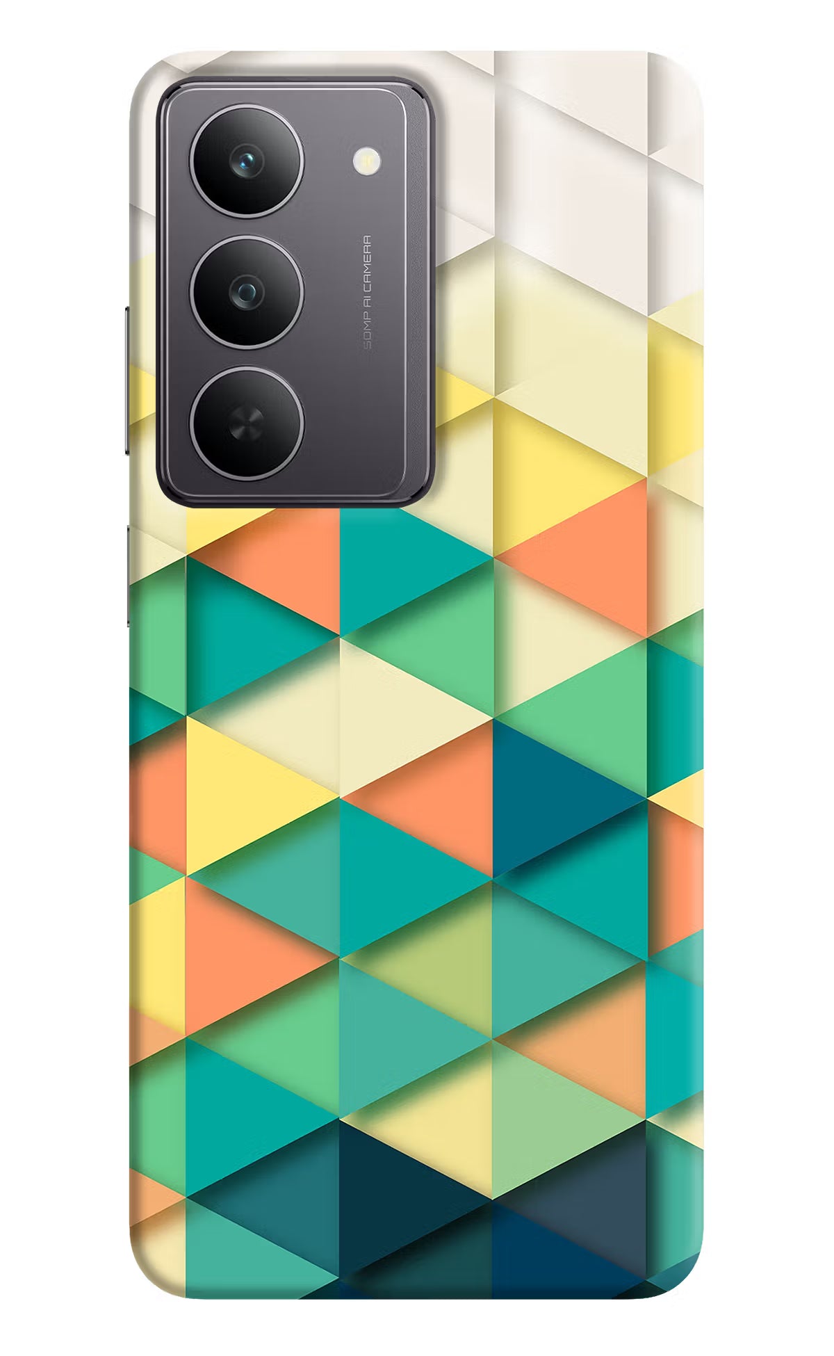Abstract Realme 14x 5G Hard Case Back Cover by Casekaro