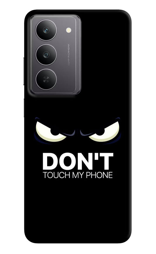 Don'T Touch My Phone Realme 14x 5G Hard Case Back Cover by Casekaro