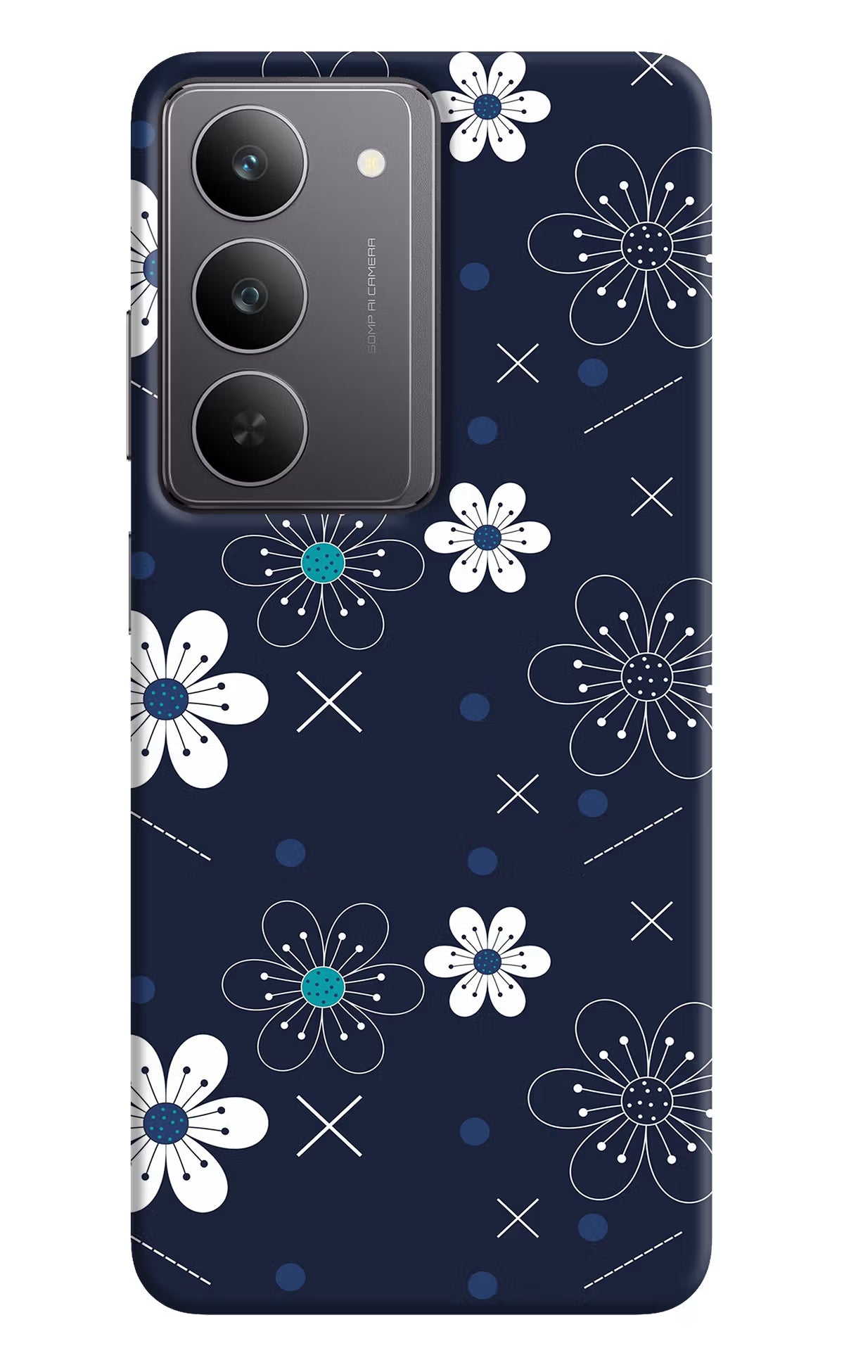 Flowers Realme 14x 5G Hard Case Back Cover by Casekaro