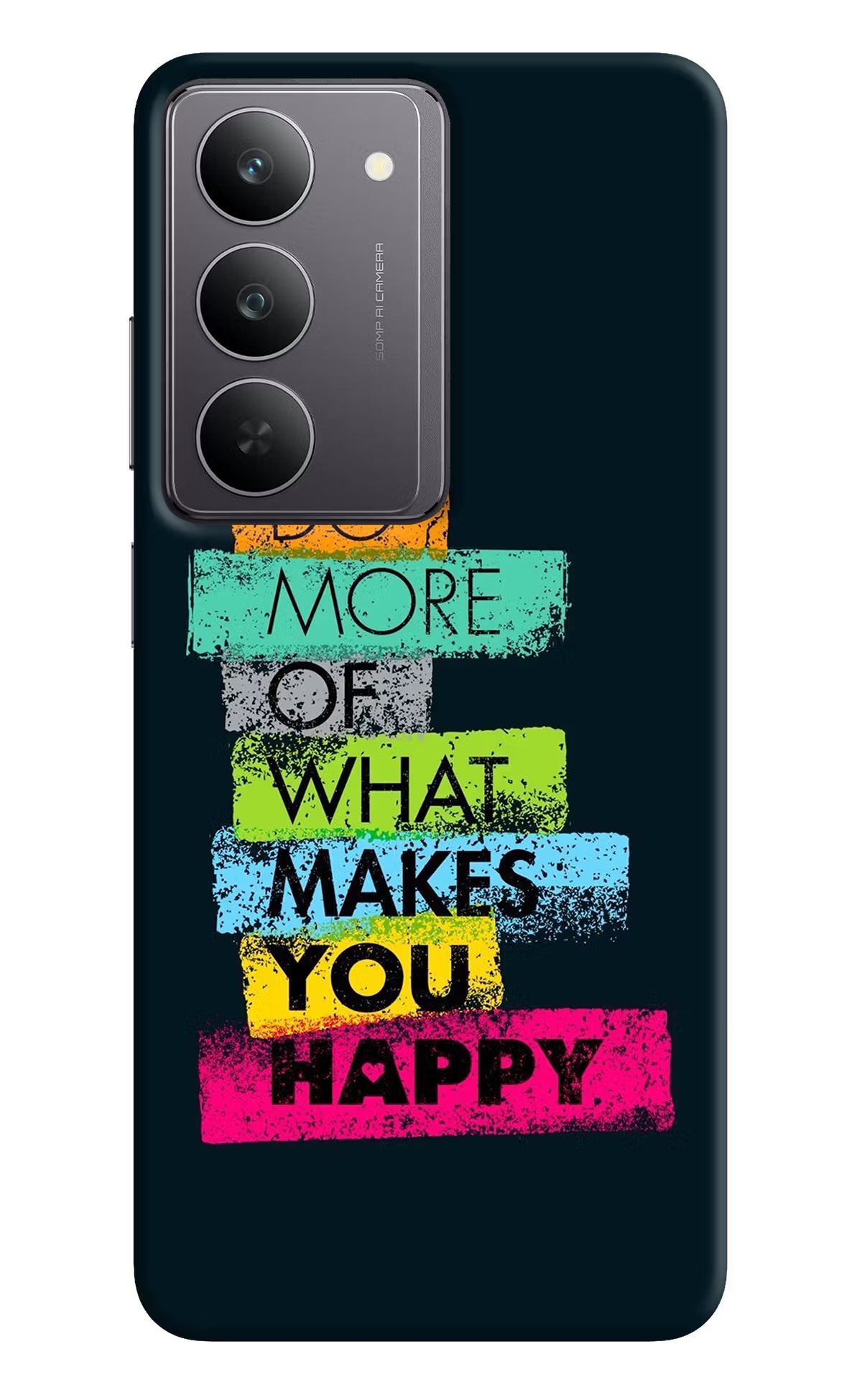 Do More Of What Makes You Happy Realme 14x 5G Hard Case Back Cover by Casekaro