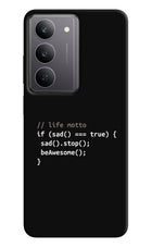 Life Motto Code Realme 14x 5G Hard Case Back Cover by Casekaro