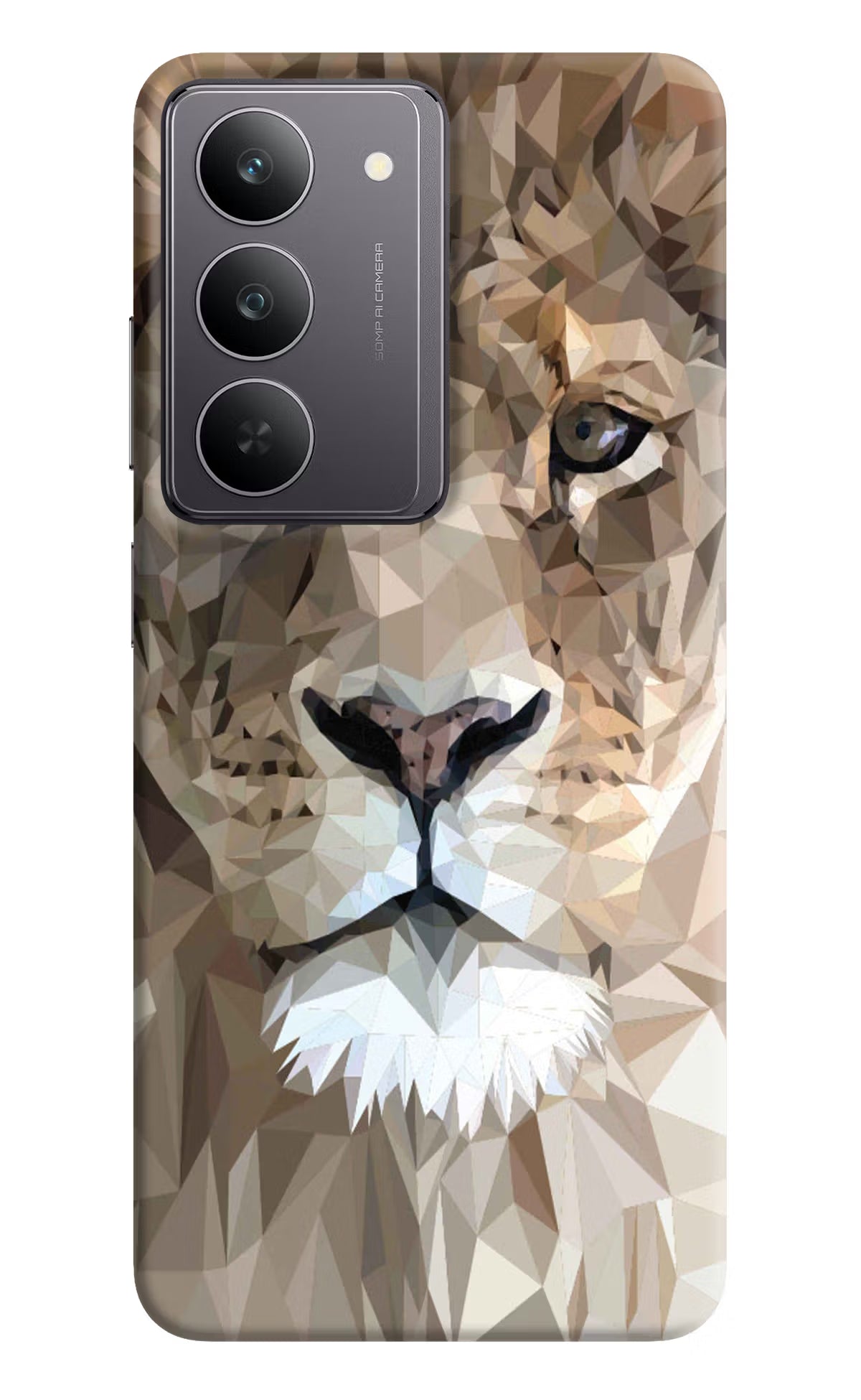 Lion Art Realme 14x 5G Hard Case Back Cover by Casekaro