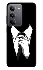 Black Tie Realme 14x 5G Hard Case Back Cover by Casekaro