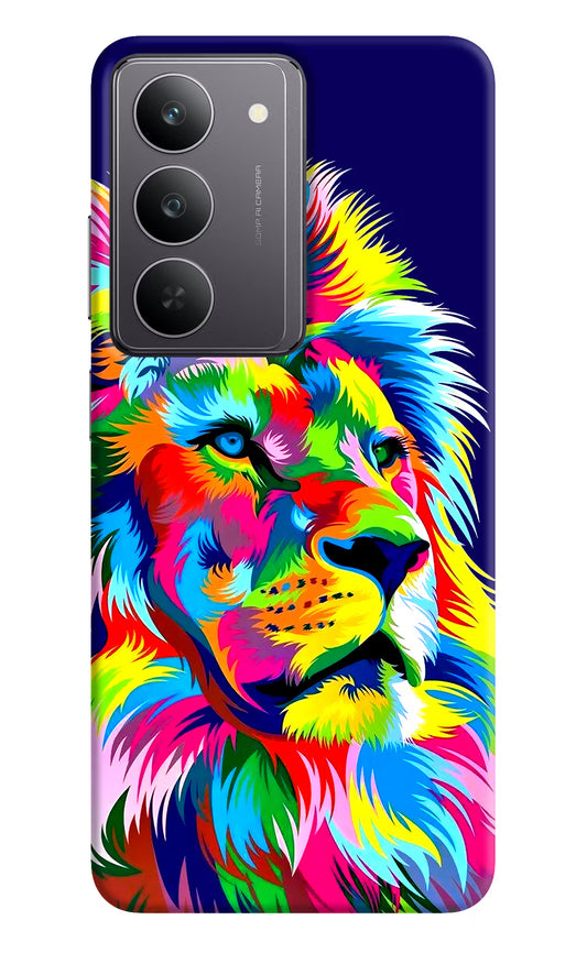 Vector Art Lion Realme 14x 5G Hard Case Back Cover by Casekaro