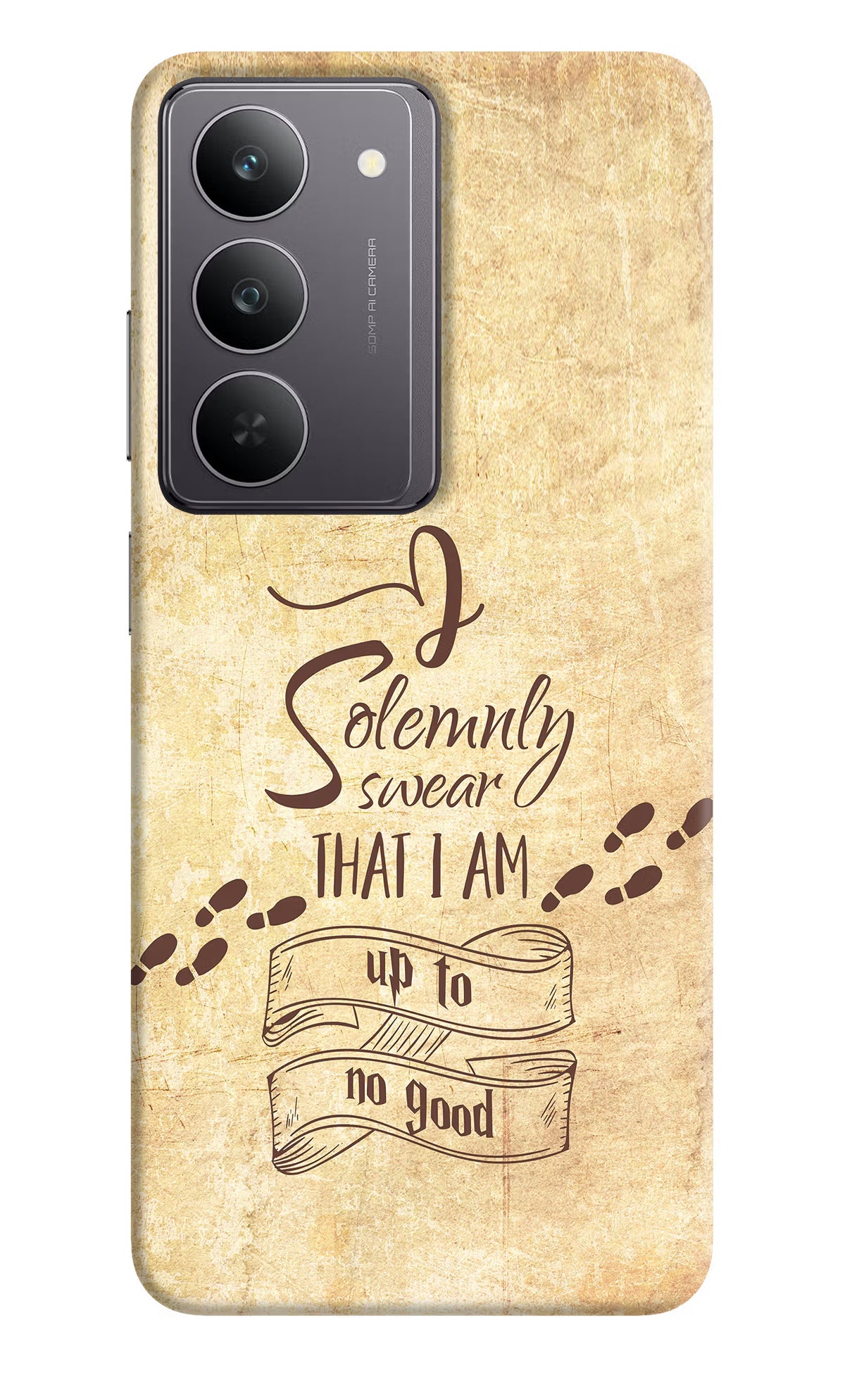 I Solemnly swear that i up to no good Realme 14x 5G Hard Case Back Cover by Casekaro