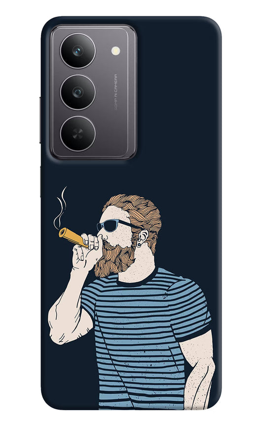 Smoking Realme 14x 5G Hard Case Back Cover by Casekaro