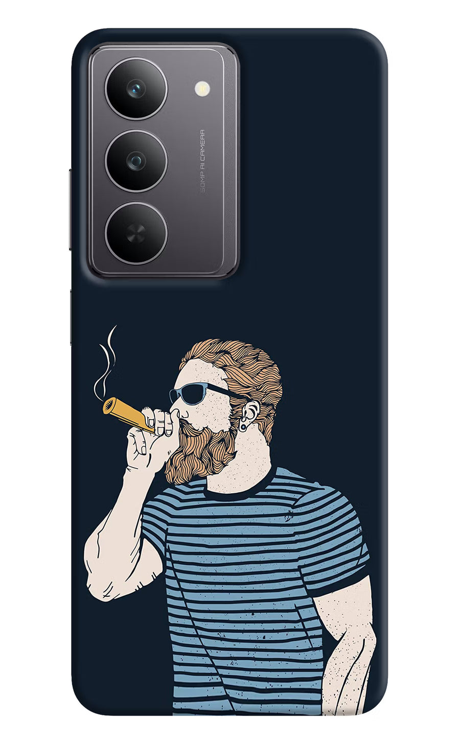 Smoking Realme 14x 5G Back Cover, Hard case
