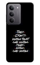 FRIENDS Dialogue Realme 14x 5G Hard Case Back Cover by Casekaro