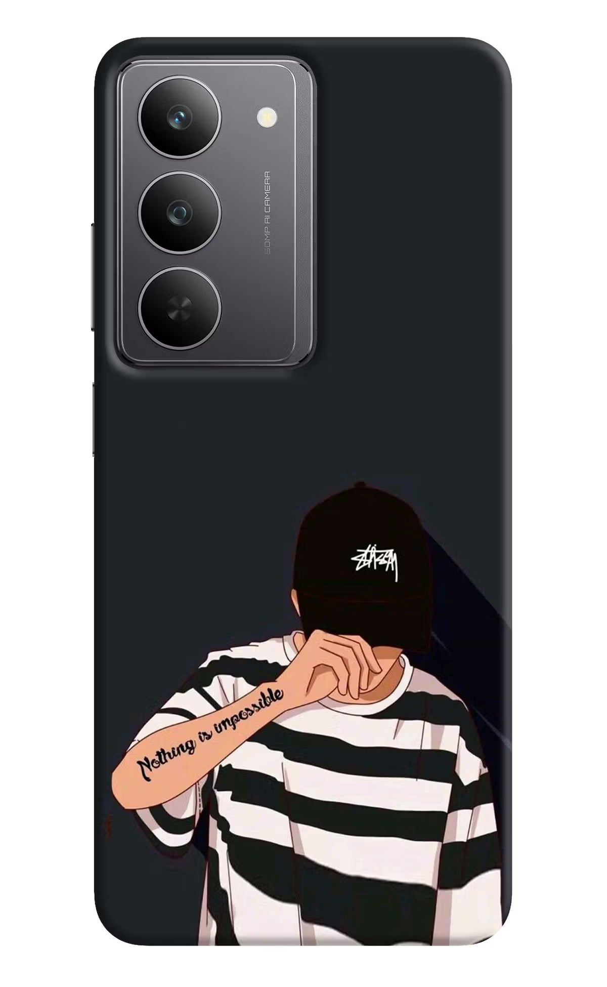 Aesthetic Boy Realme 14x 5G Hard Case Back Cover by Casekaro