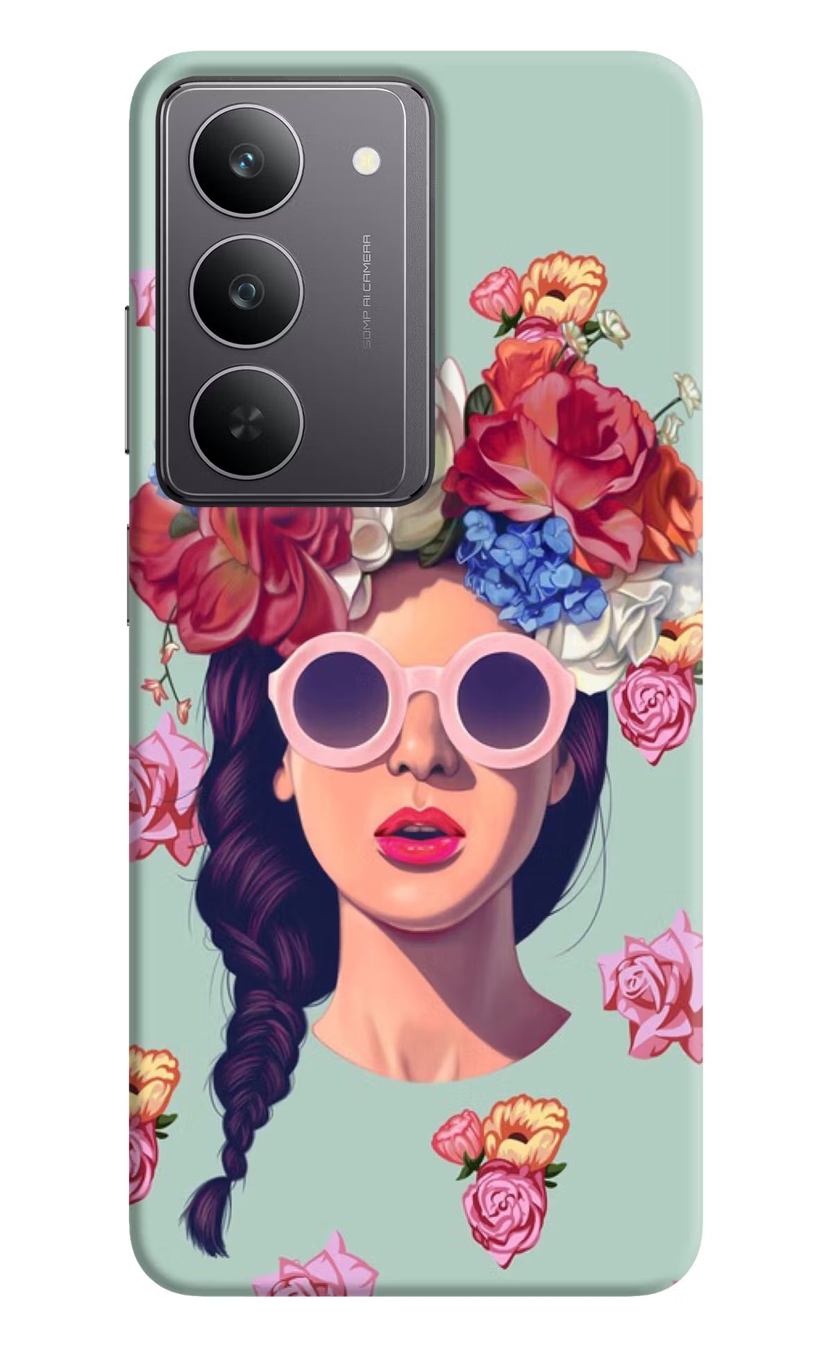 Pretty Girl Realme 14x 5G Hard Case Back Cover by Casekaro