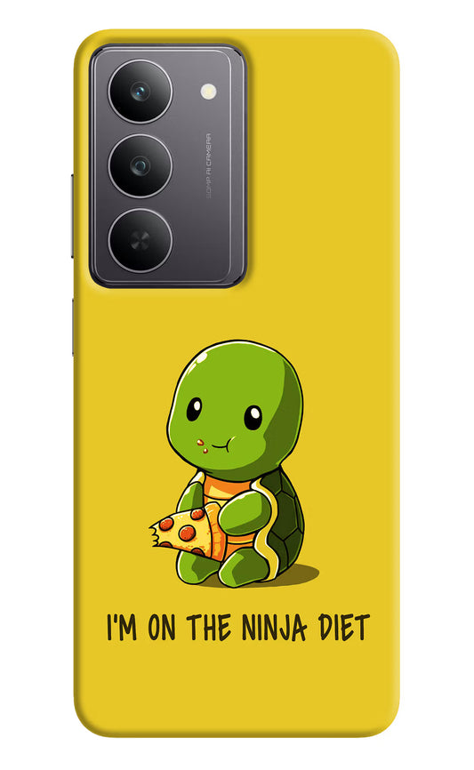 I'm on Ninja Diet Realme 14x 5G Hard Case Back Cover by Casekaro