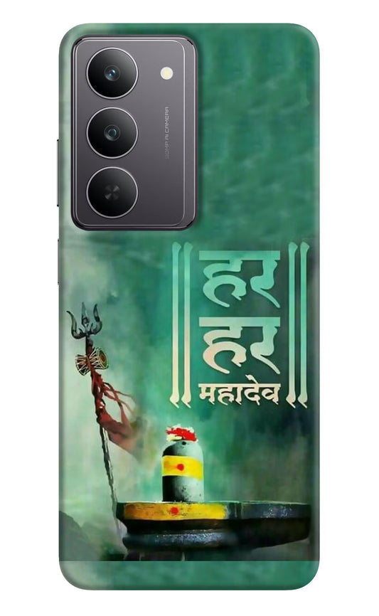 Har Har Mahadev Shivling Realme 14x 5G Hard Case Back Cover by Casekaro