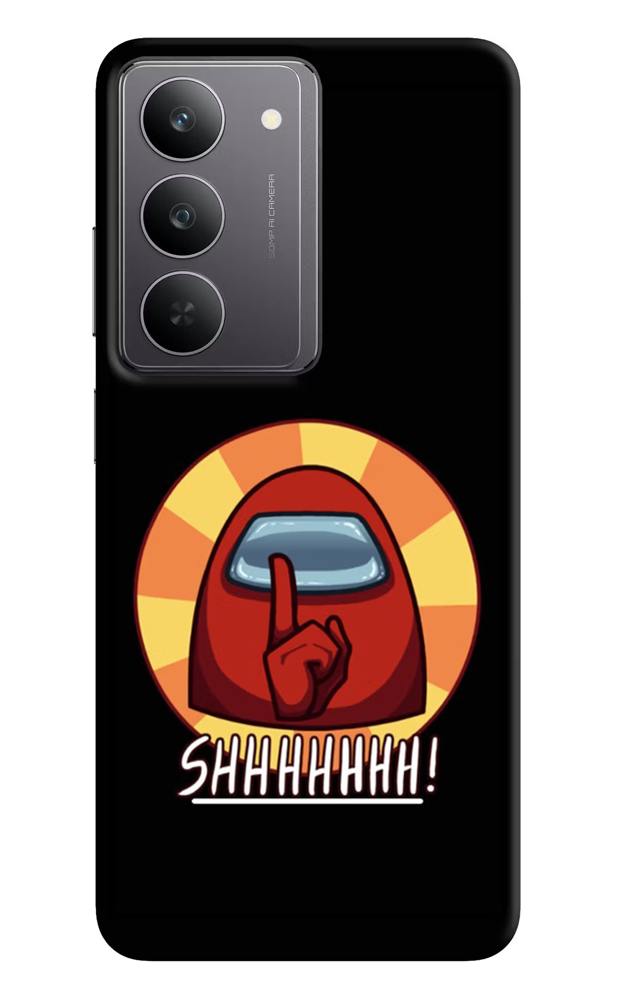 Among Us Shhh! Realme 14x 5G Hard Case Back Cover by Casekaro