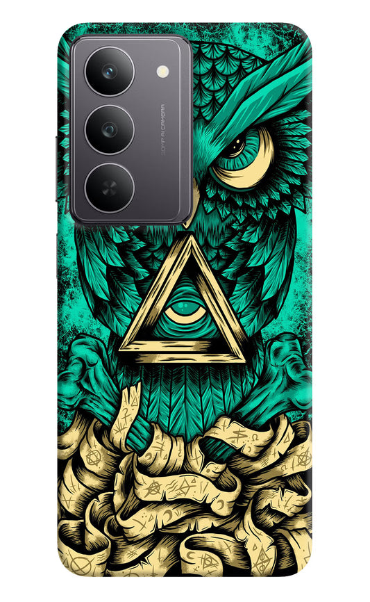Green Owl Realme 14x 5G Hard Case Back Cover by Casekaro