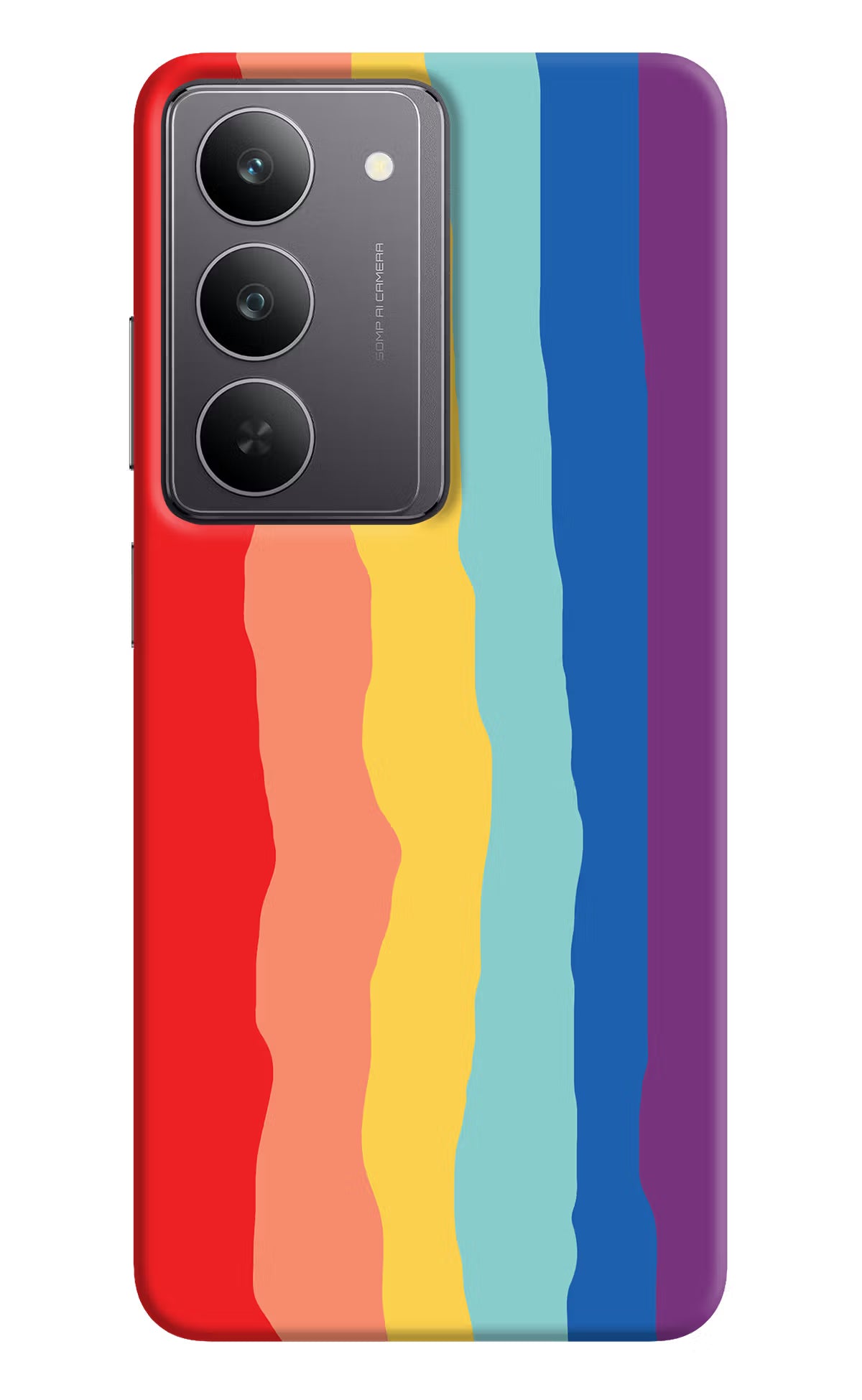 Rainbow Realme 14x 5G Hard Case Back Cover by Casekaro