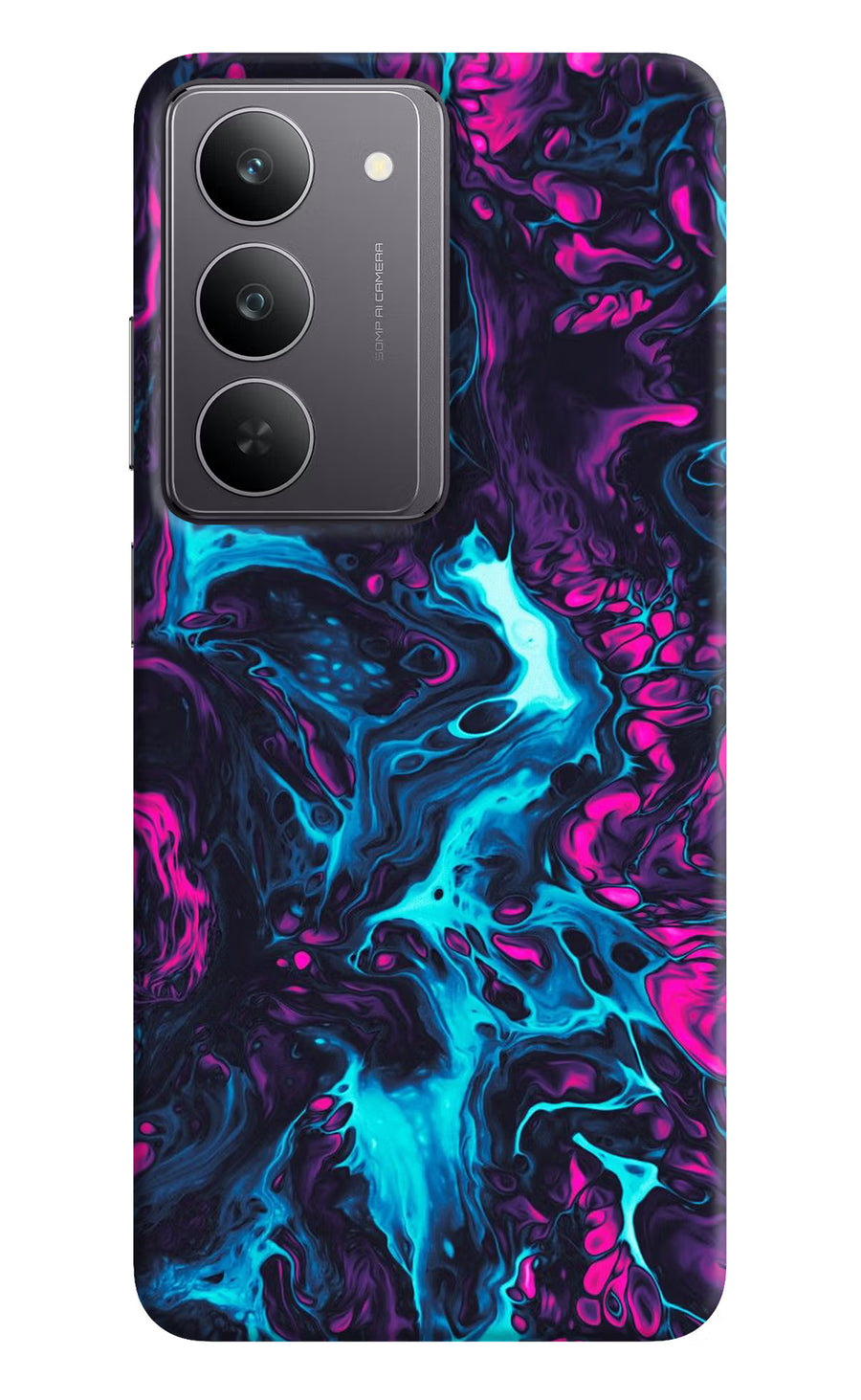 Abstract Realme 14x 5G Back Cover, Hard case