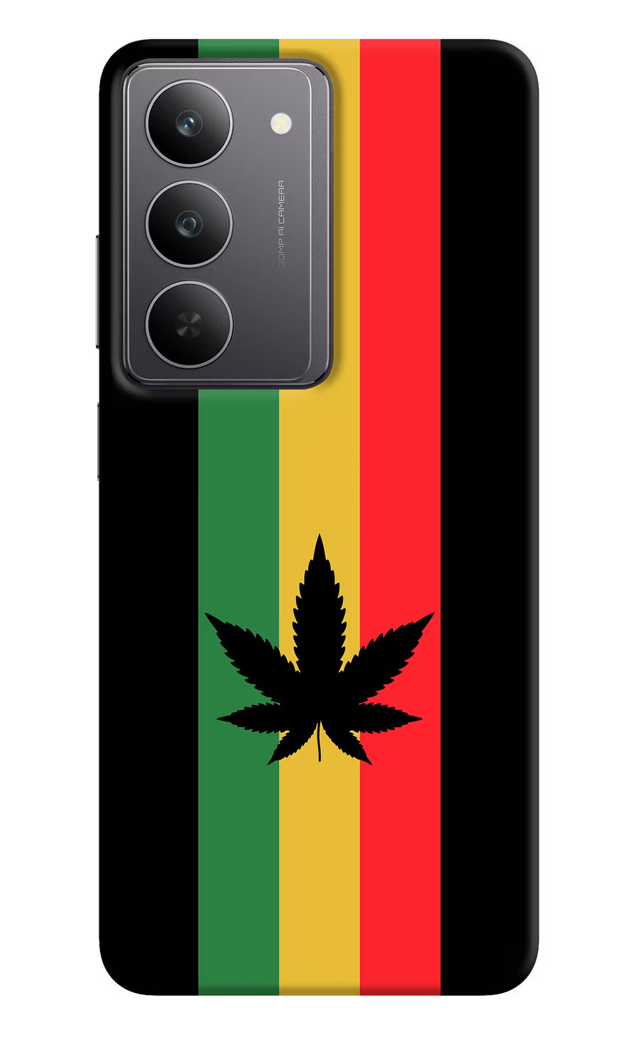 Weed Flag Realme 14x 5G Back Cover, Hard case
