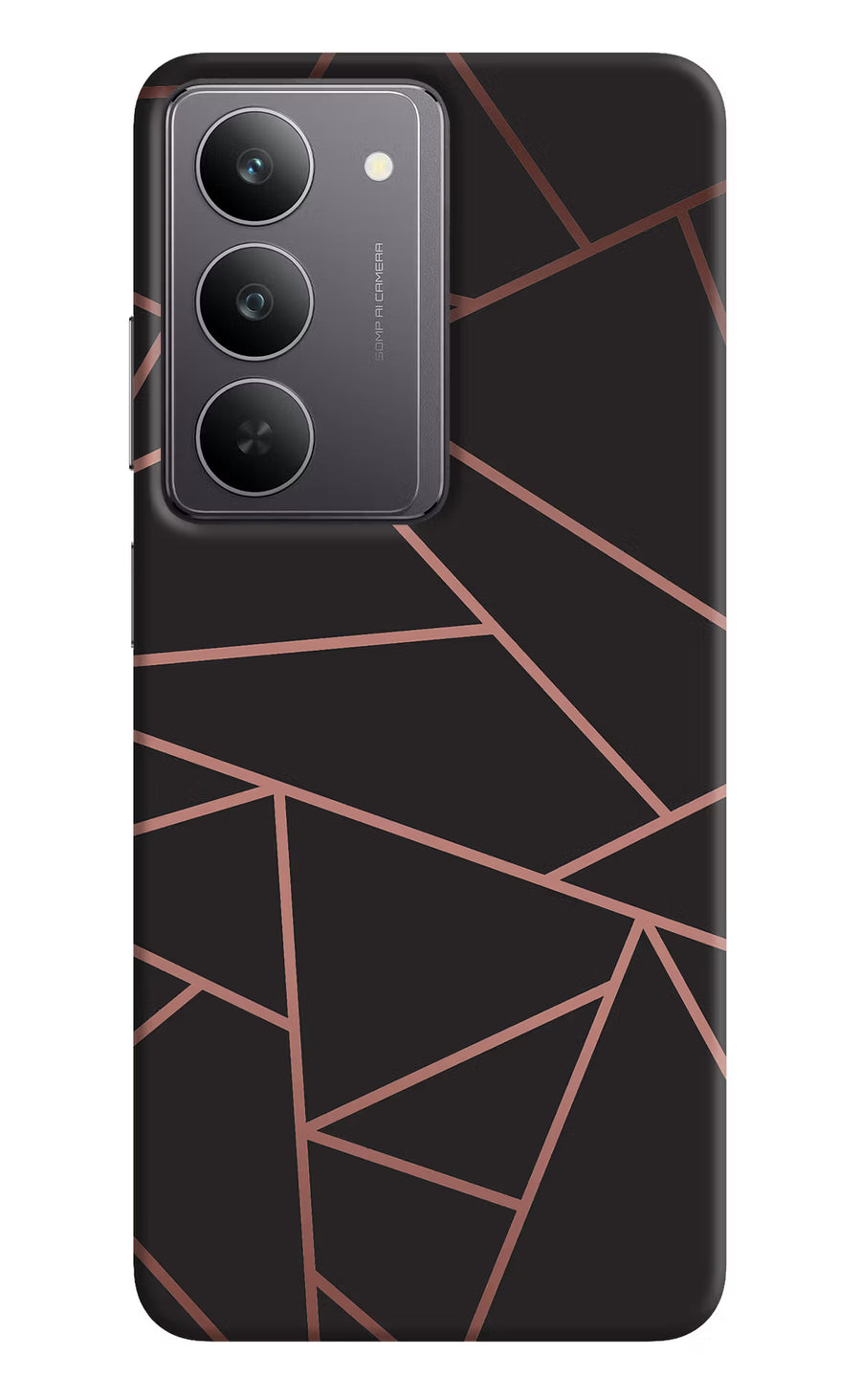 Geometric Pattern Realme 14x 5G Back Cover, Hard case