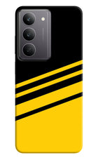 Yellow Shades Realme 14x 5G Hard Case Back Cover by Casekaro