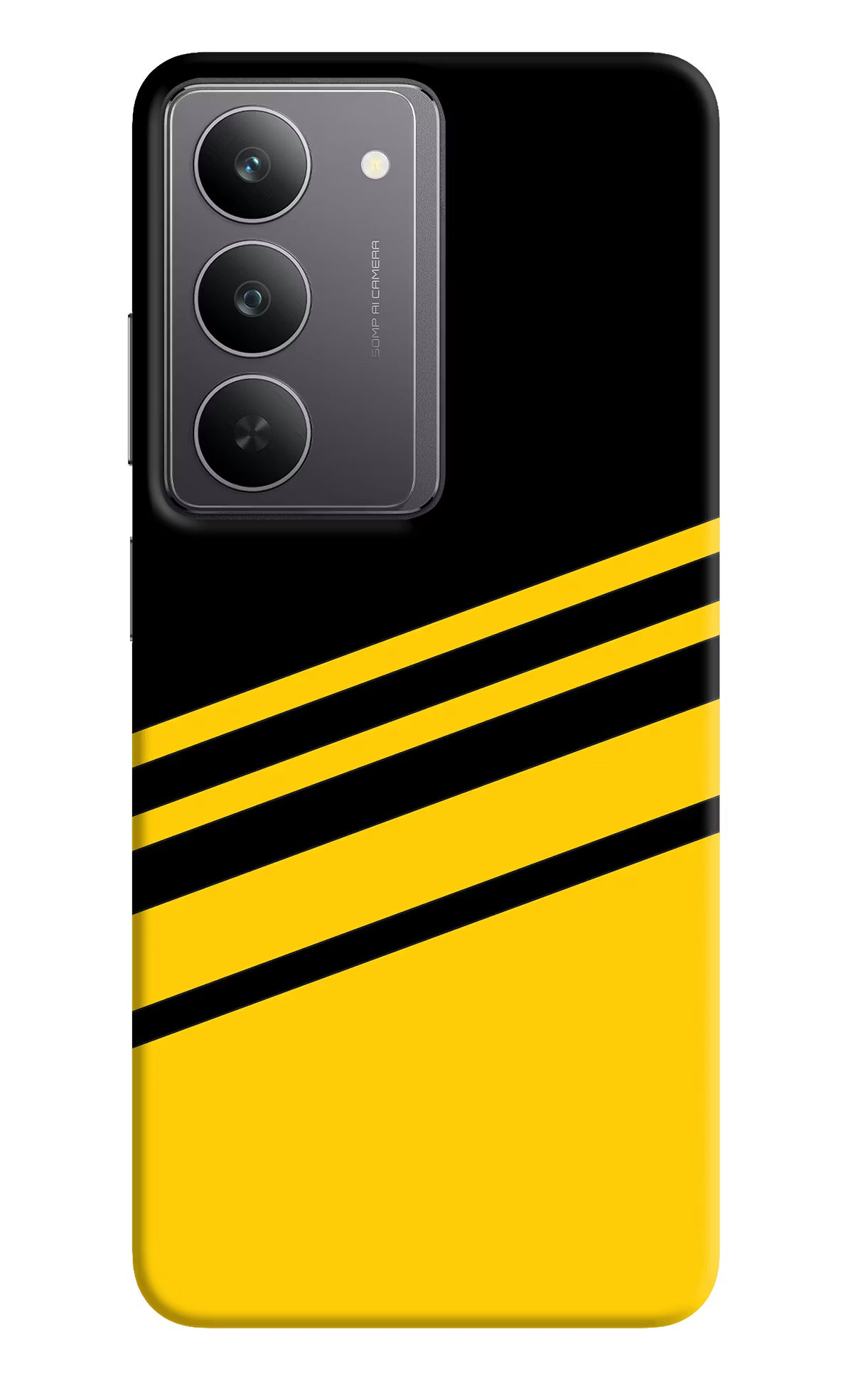 Yellow Shades Realme 14x 5G Hard Case Back Cover by Casekaro