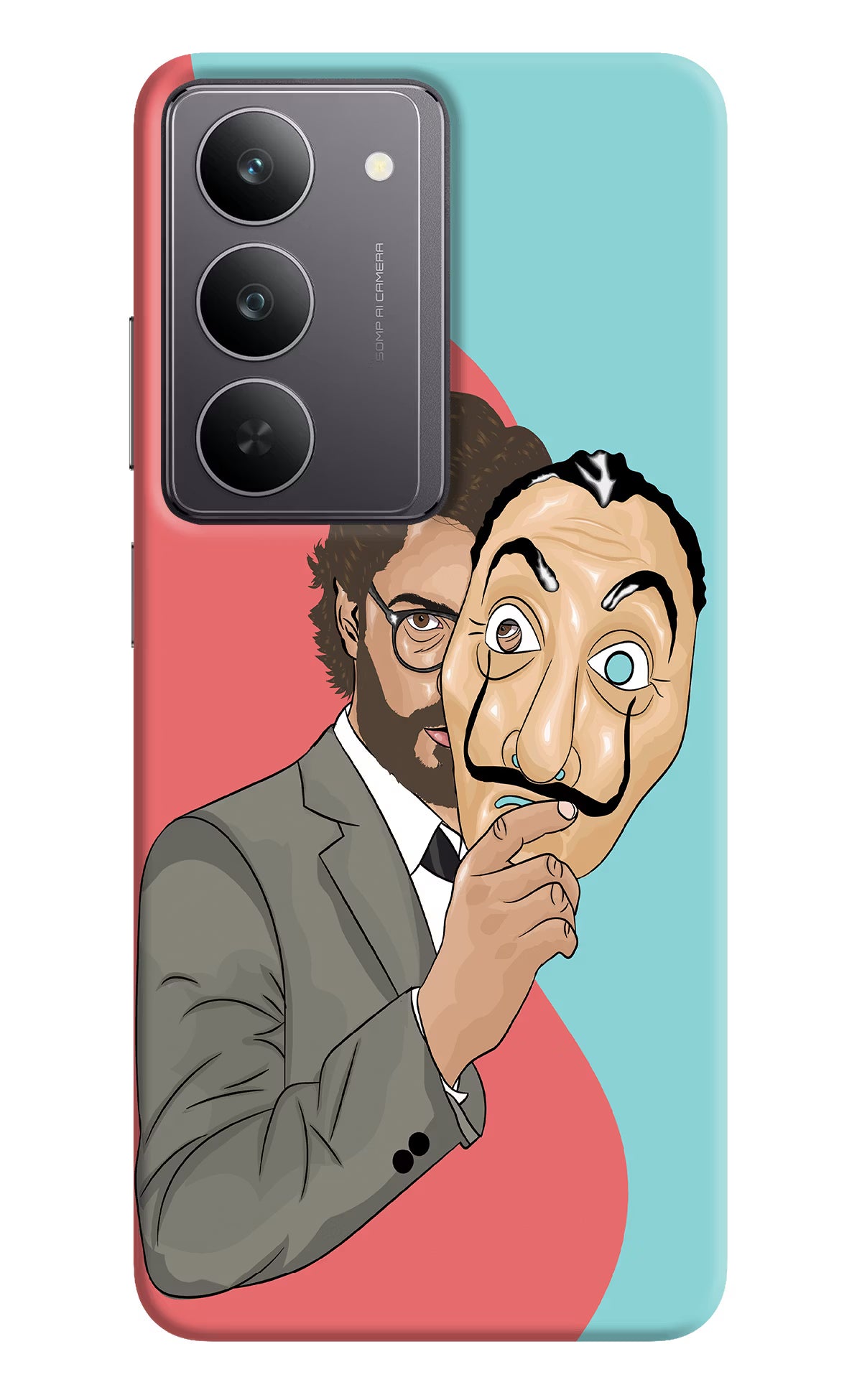 Professor Realme 14x 5G Hard Case Back Cover by Casekaro