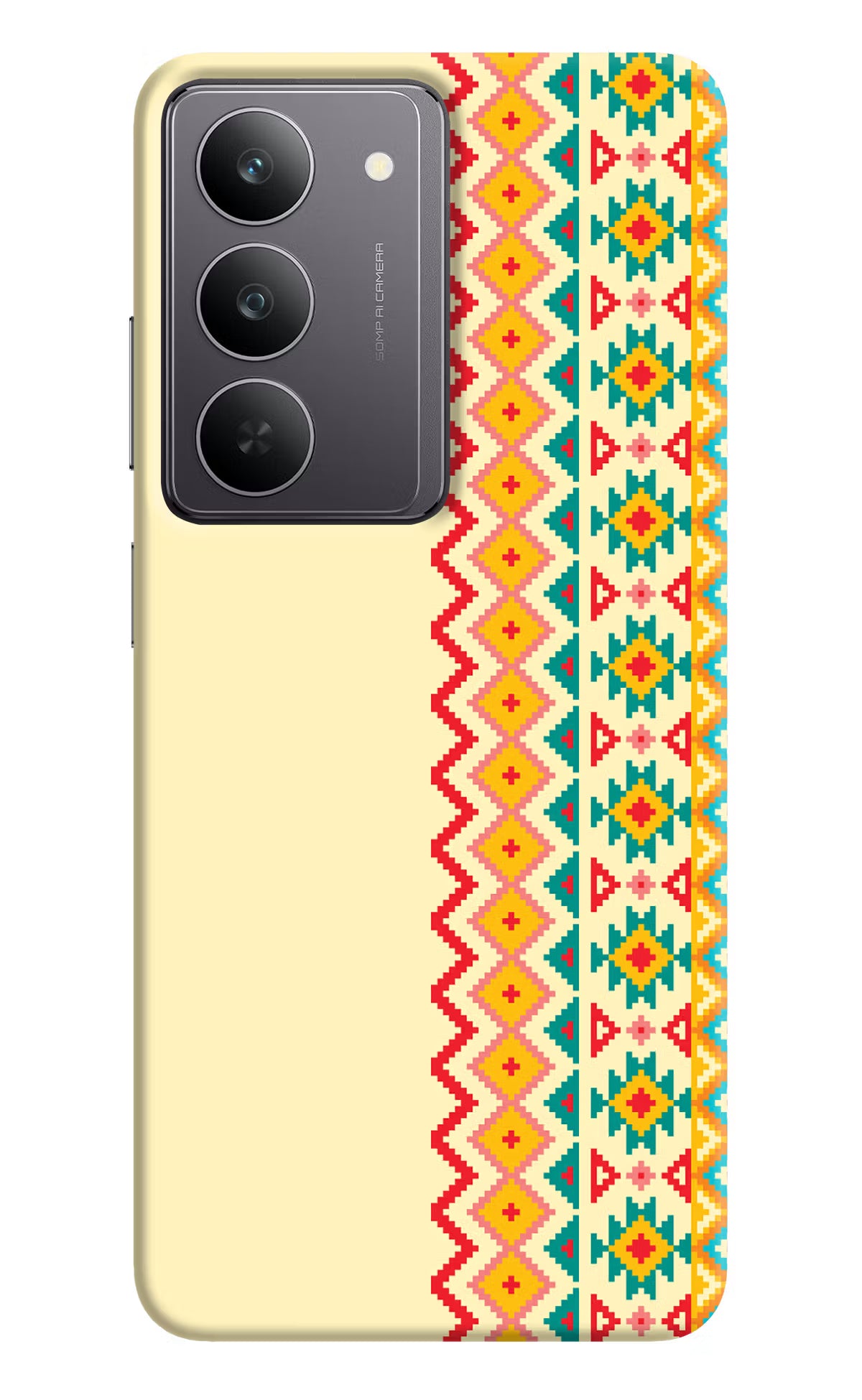 Ethnic Seamless Realme 14x 5G Hard Case Back Cover by Casekaro