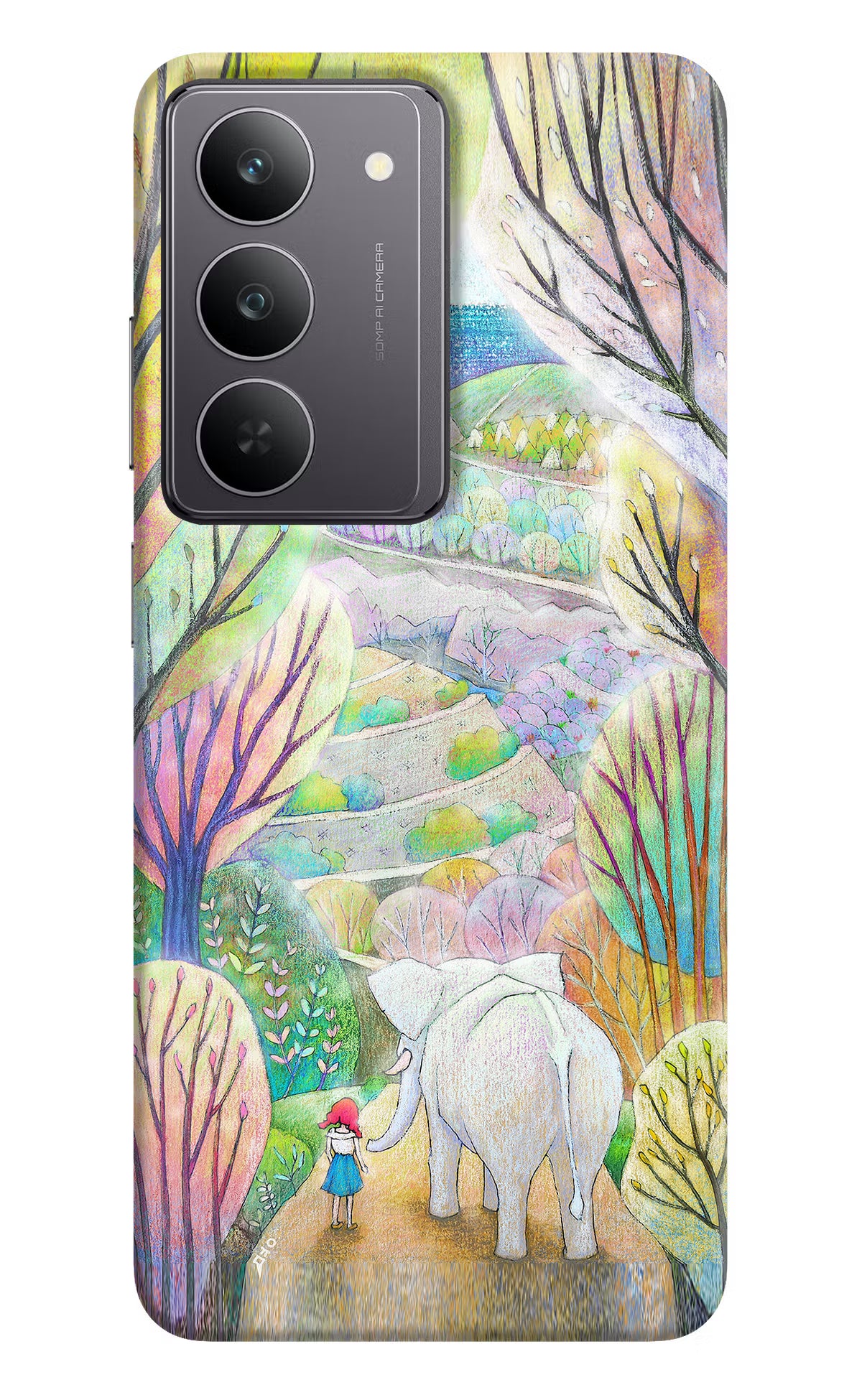 Nature Painting Realme 14x 5G Hard Case Back Cover by Casekaro