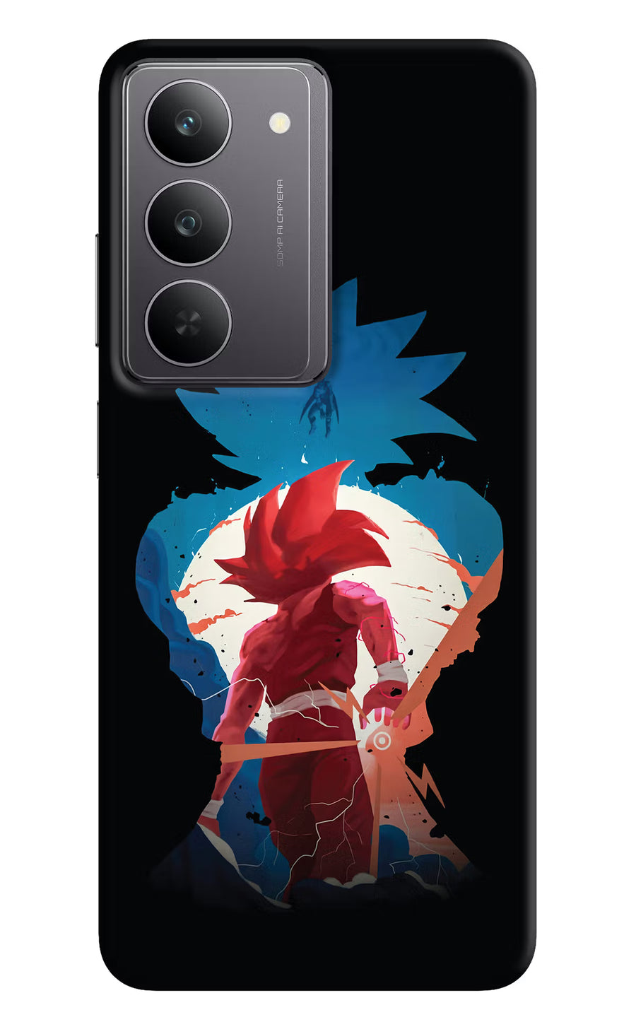 Goku Realme 14x 5G Back Cover, Hard case