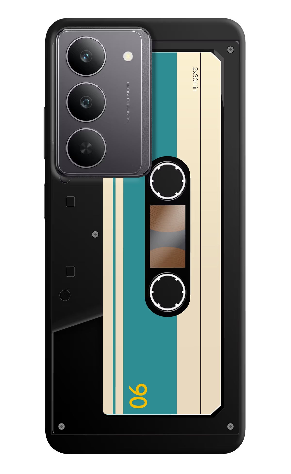 Cassette Realme 14x 5G Hard Case Back Cover by Casekaro