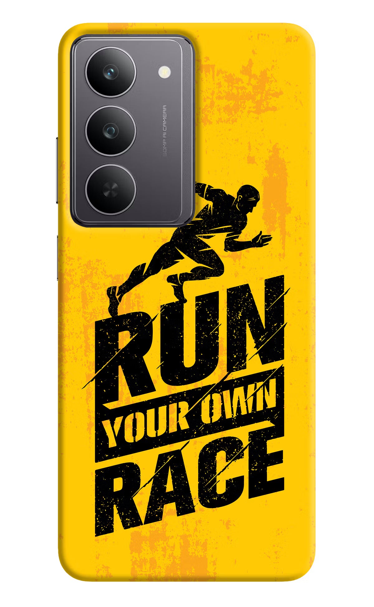 Run Your Own Race Realme 14x 5G Hard Case Back Cover by Casekaro