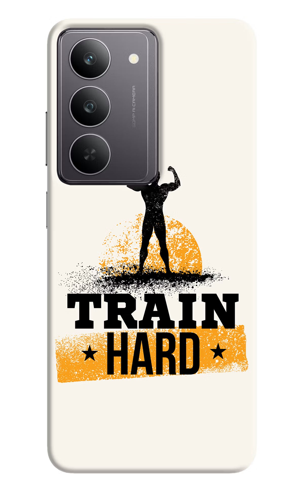 Train Hard Realme 14x 5G Hard Case Back Cover by Casekaro