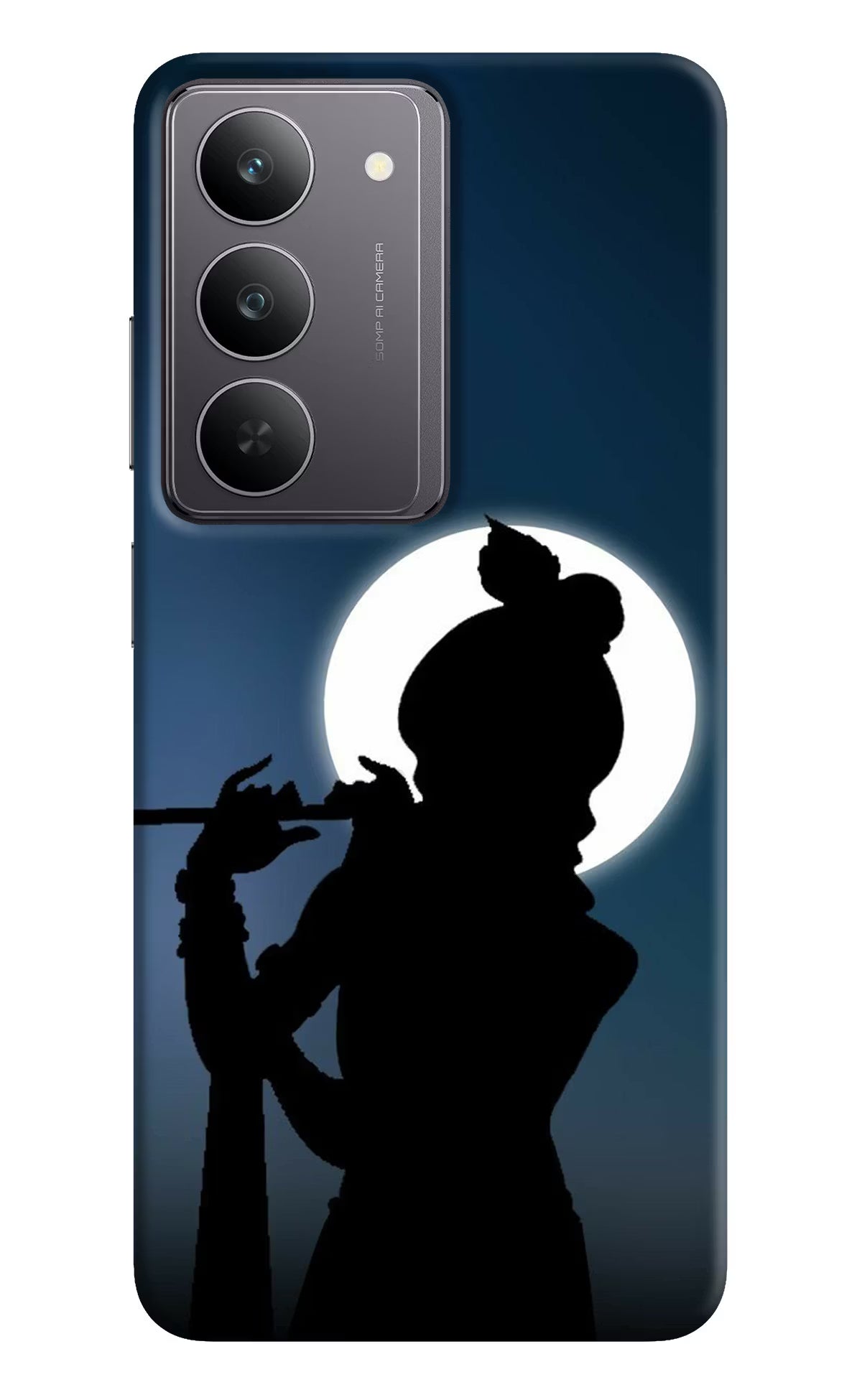 Shri Krishna Silhouette Realme 14x 5G Hard Case Back Cover by Casekaro