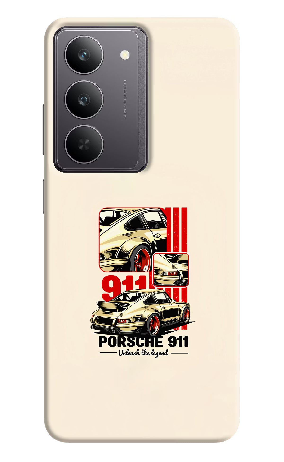 Classic Porsche 911 Realme 14x 5G Hard Case Back Cover by Casekaro