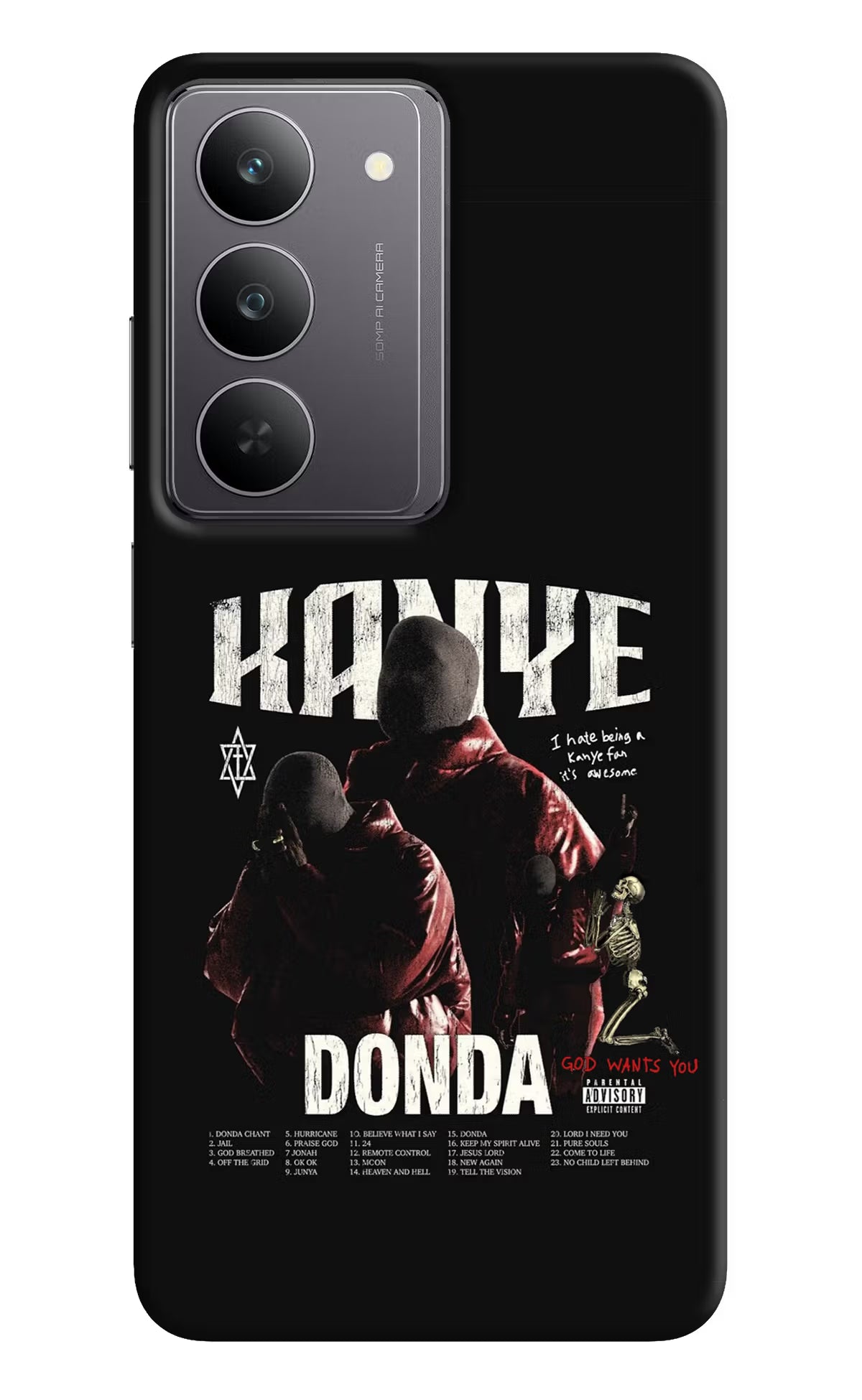 Donda Kanye West Realme 14x 5G Hard Case Back Cover by Casekaro