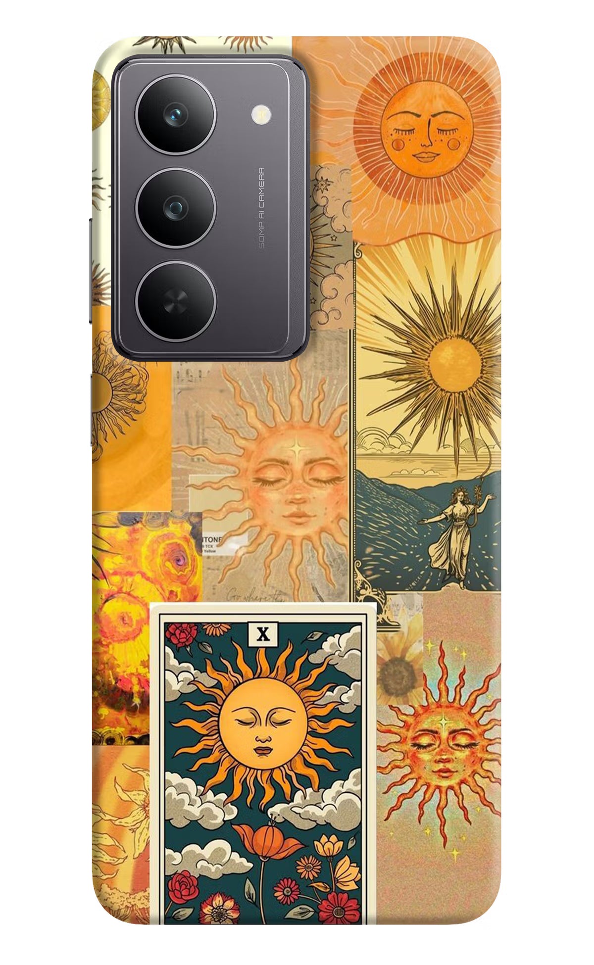 Sun Realme 14x 5G Hard Case Back Cover by Casekaro