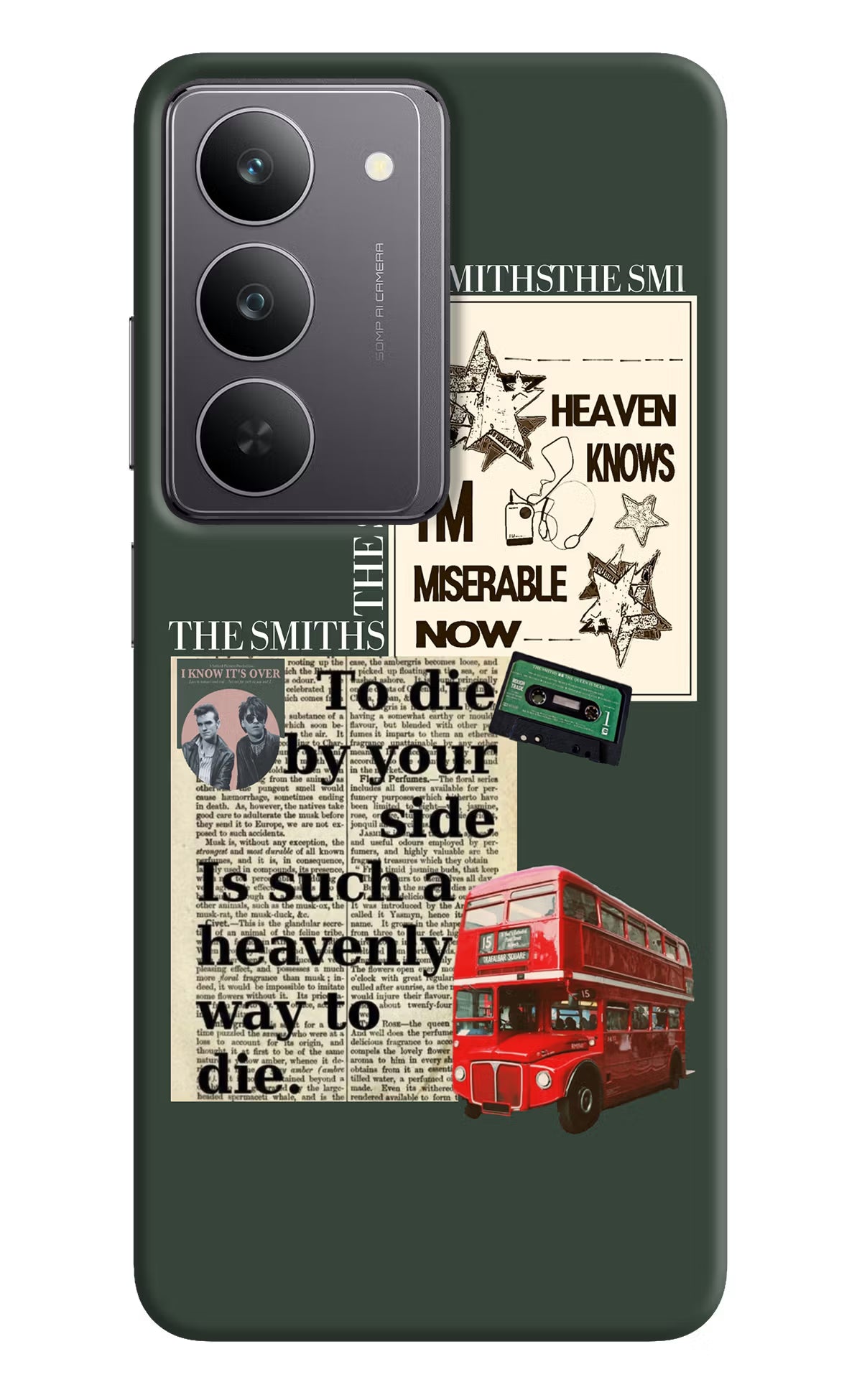 The Smiths Realme 14x 5G Hard Case Back Cover by Casekaro