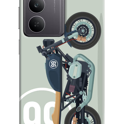 Classic Cafe Racer 99 Realme 14x 5G Hard Case Back Cover by Casekaro