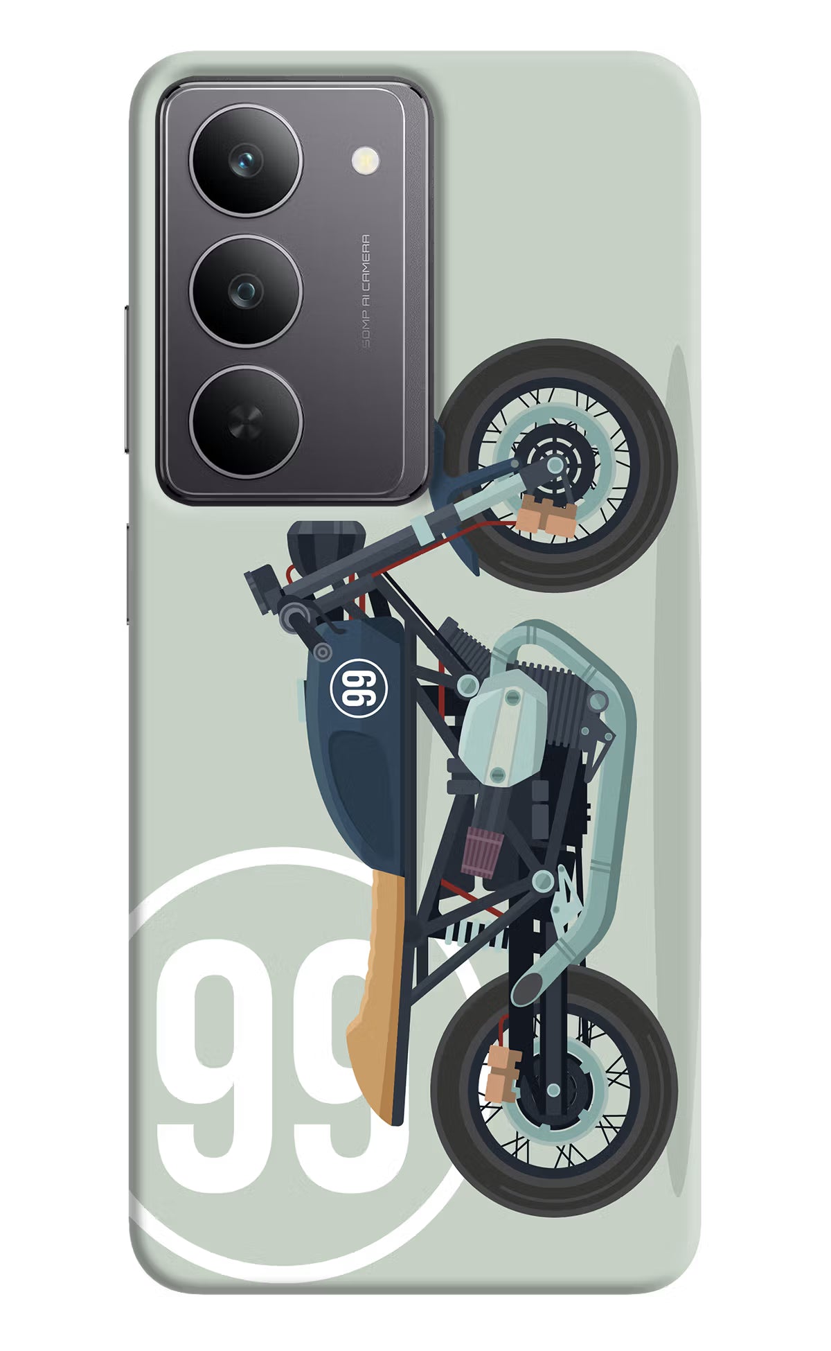 Classic Cafe Racer 99 Realme 14x 5G Hard Case Back Cover by Casekaro