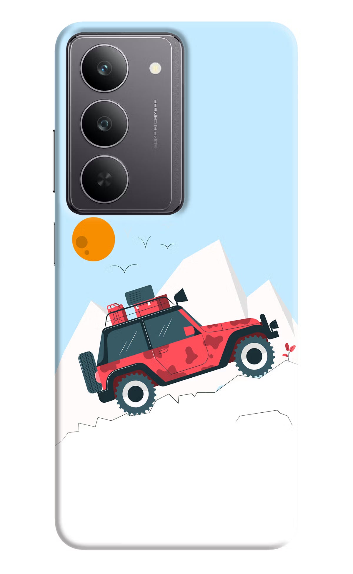 Mountain Trail Beast Realme 14x 5G Hard Case Back Cover by Casekaro