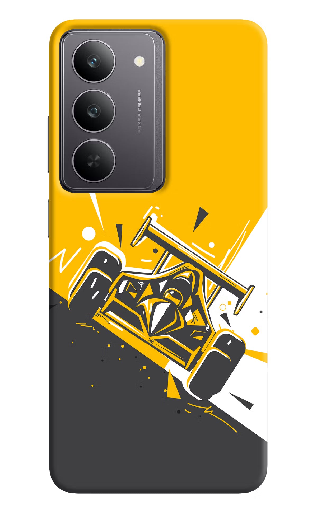 Track King Realme 14x 5G Hard Case Back Cover by Casekaro