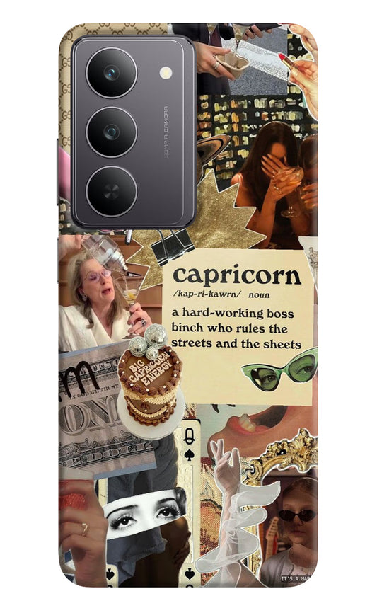 Capricorn Zodiac Realme 14x 5G Hard Case Back Cover by Casekaro