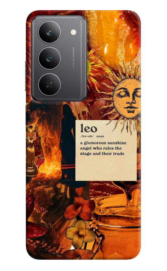 Leo Zodiac Realme 14x 5G Hard Case Back Cover by Casekaro