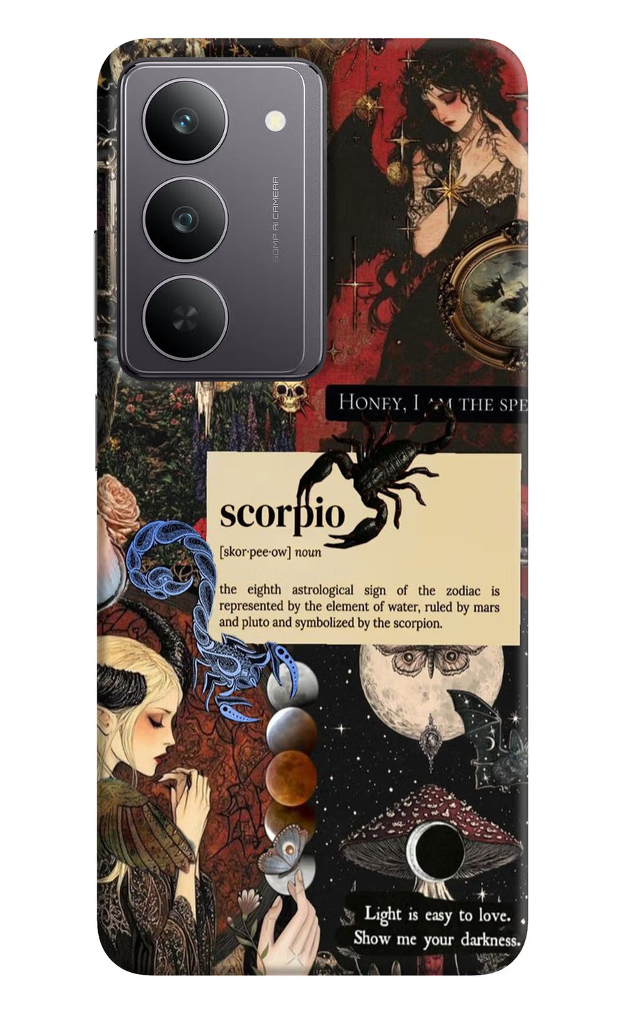 Scorpio Zodiac Realme 14x 5G Back Cover, Hard case