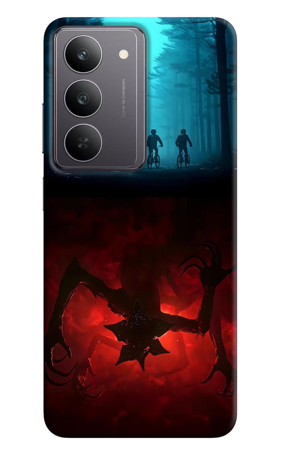 Ordinary Things Downside Up Realme 14x 5G Back Cover, Hard case