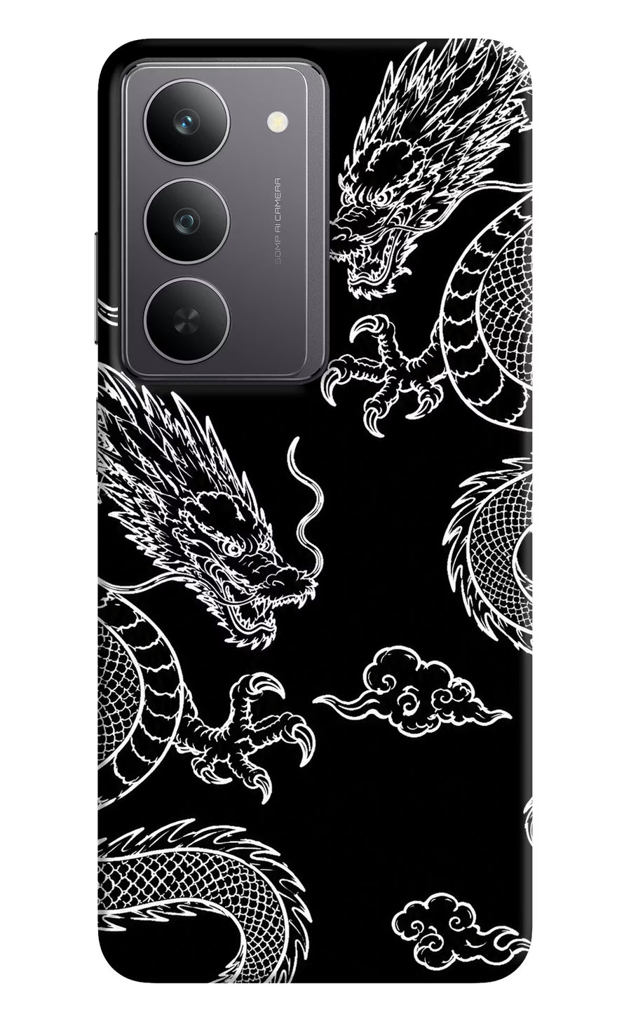 Twin Dragons Realme 14x 5G Back Cover, Hard case