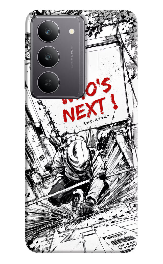 Who's Next Realme 14x 5G Hard Case Back Cover by Casekaro