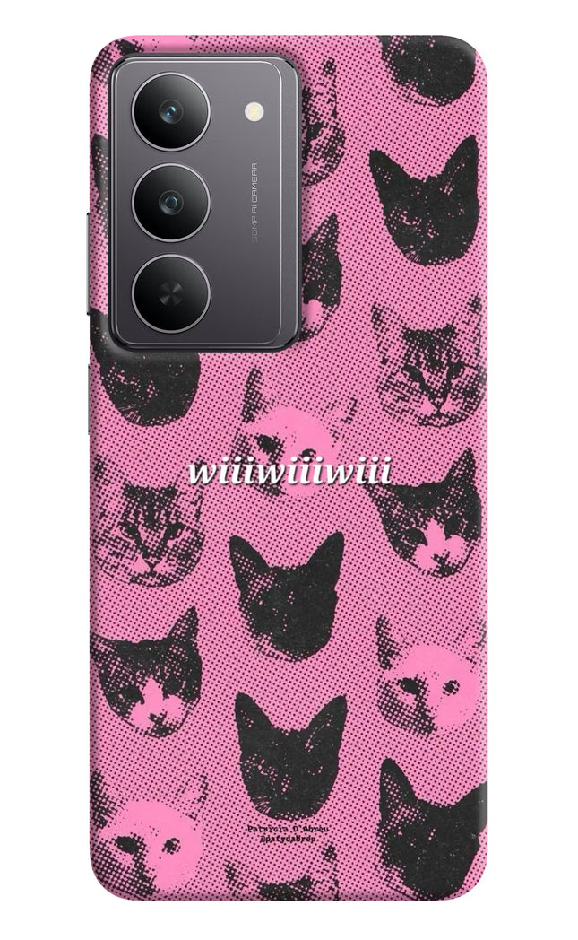 Pink Cats Realme 14x 5G Hard Case Back Cover by Casekaro