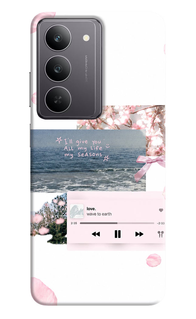 Wave to earth Realme 14x 5G Hard Case Back Cover by Casekaro